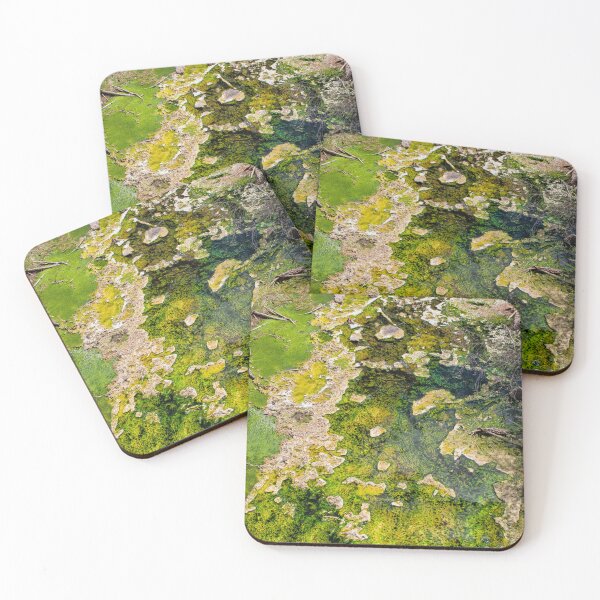 Item preview, Green algae abstract in Rotorua designed and sold by Photopat.