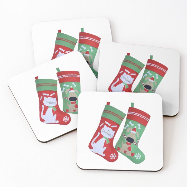 Item preview, cat dog christmas designed and sold by pheno menal.