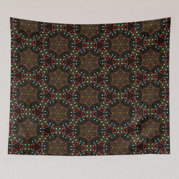 Item preview, Multicolor Pattern for Christmas and Winter Season #10 designed and sold by The Patterns Girl.