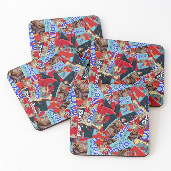 Item preview, ATTRACTIVE PORTRAIT OF CHARLES GOUNOD - MUSICIAN COMPOSER - VIRTUAL CONCERT ORGAN TRUMPET DUO - FUNNY MUSIC SCORE AVE MARIA PATCHWORK PATTERN - GREAT GIFT FOR ORGANISTS AND TRUMPETERS designed and sold by Ralek.