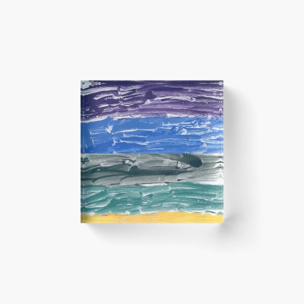 Item preview, Landscape Monotype Print designed and sold by WAE Center.