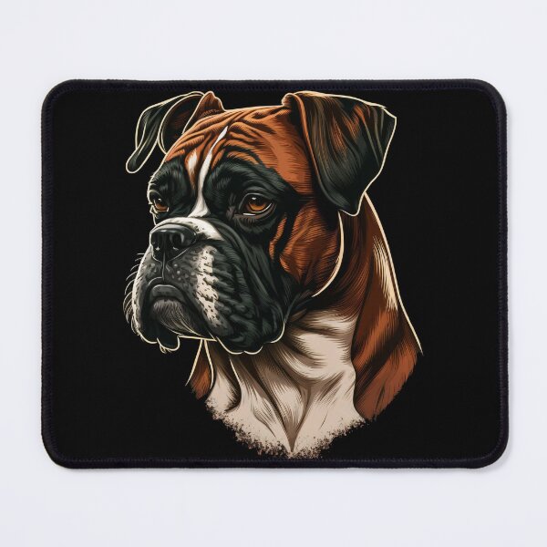 Item preview, Boxer dog graphic designed and sold by ArtistMark00.