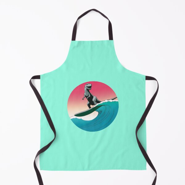 Item preview, Surfing Dino Vector Art designed and sold by QuotezArtist.
