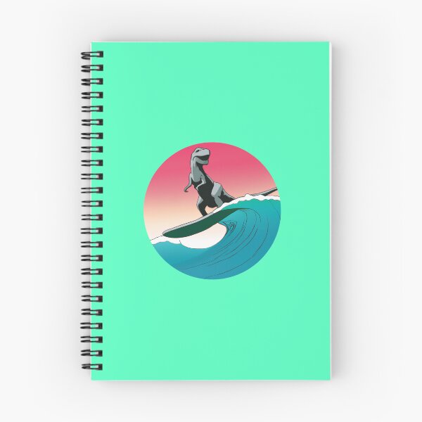 Item preview, Surfing Dino Vector Art designed and sold by QuotezArtist.