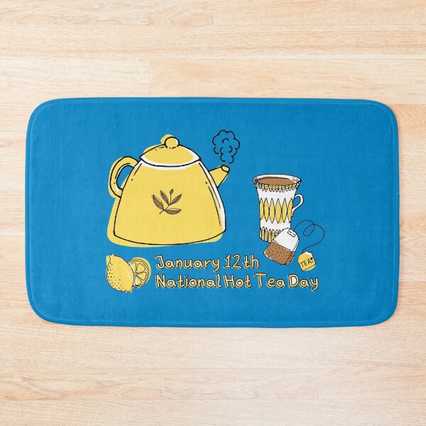 Item preview, January 12th National Hot Tea Day designed and sold by CarlottaLai.