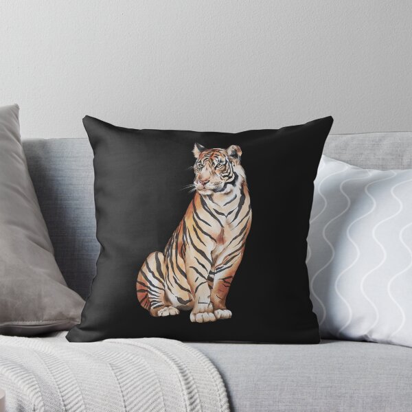 Item preview, Tiger Wild Cat Watercolour designed and sold by ORIGENcreate.