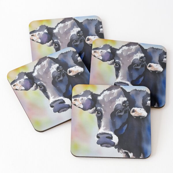 Item preview, Calf highly detailed watercolor painting designed and sold by DrawItOnce.