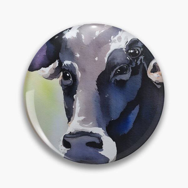 Artikelvorschau, Calf highly detailed watercolor painting entworfen und verkauft von DrawItOnce.