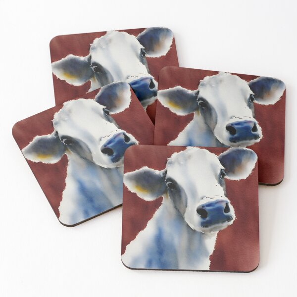 Artikelvorschau, Calf highly detailed watercolor painting entworfen und verkauft von DrawItOnce.