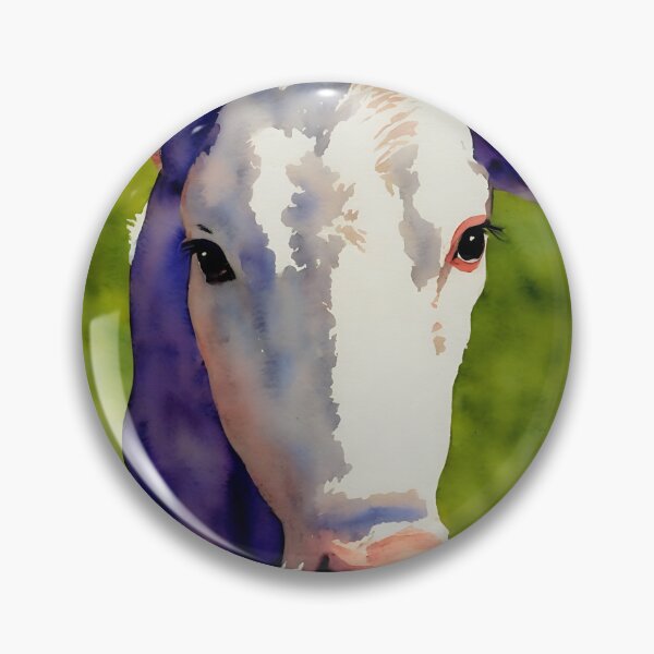 Artikelvorschau, Calf highly detailed watercolor painting entworfen und verkauft von DrawItOnce.