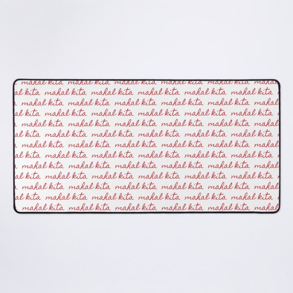 Item preview, Mahal Kita | I love you in Filipino | Typography Pattern | Red and White designed and sold by rsty11.