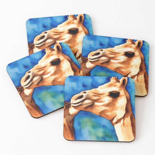 Item preview, Camel highly detailed watercolor painting designed and sold by DrawItOnce.
