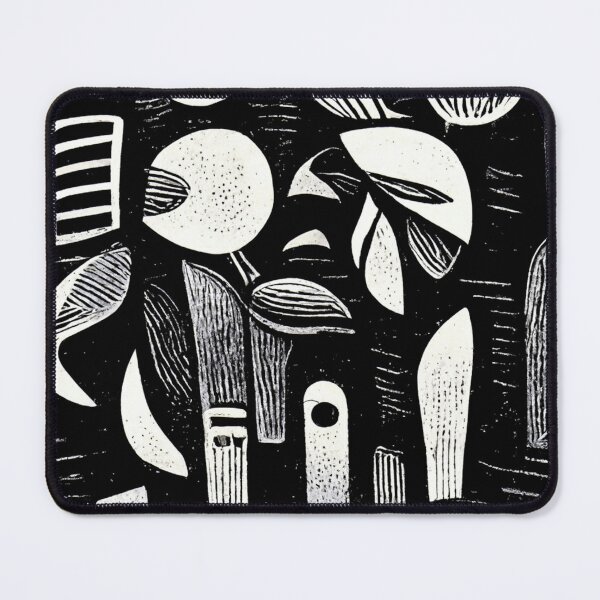 Item preview, Black And White Abstract Plantation Art designed and sold by thisisallahoax.