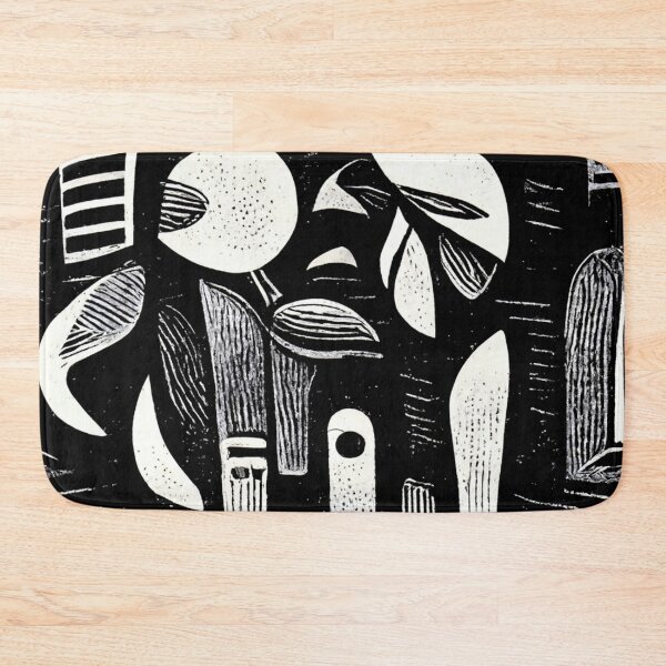 Item preview, Black And White Abstract Plantation Art designed and sold by thisisallahoax.