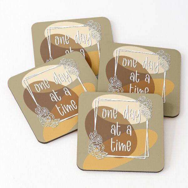 Item preview, One day at a time Motivational boho design  designed and sold by TipTopTapo.