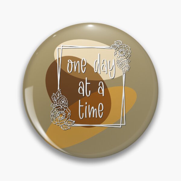 Item preview, One day at a time Motivational boho design  designed and sold by TipTopTapo.