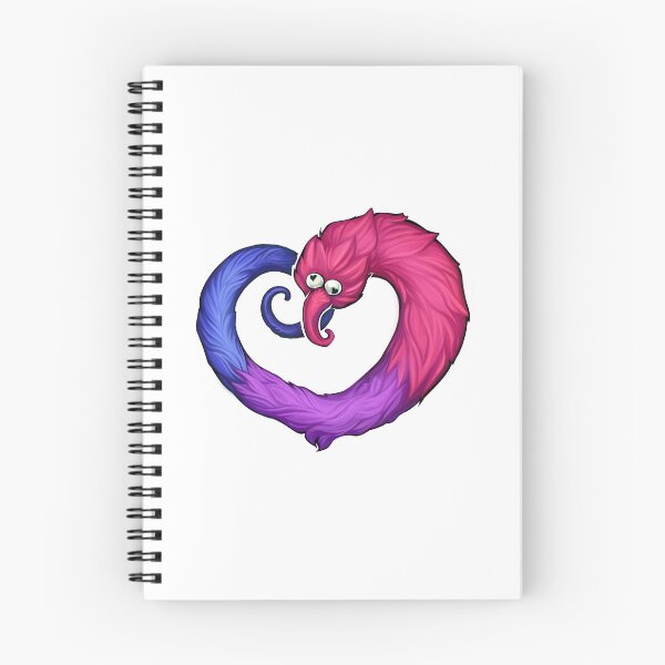 Item preview, lgbt+ heartworm bi designed and sold by Datzushop.