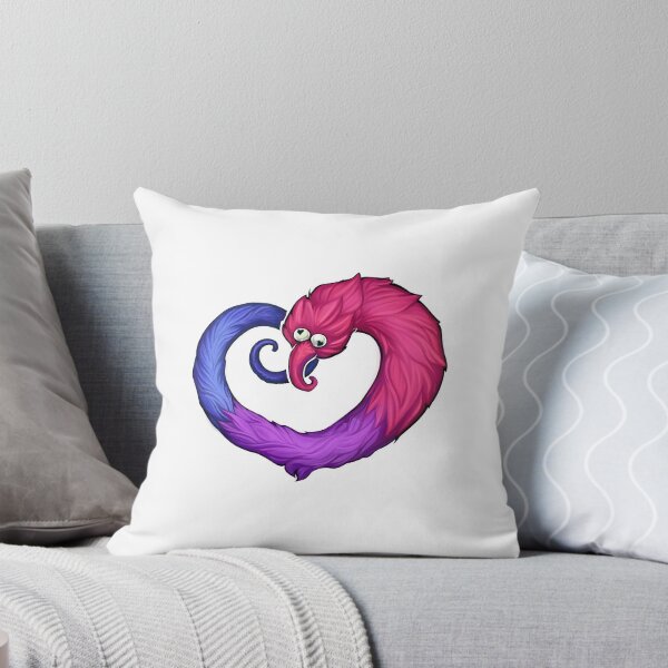 Item preview, lgbt+ heartworm bi designed and sold by Datzushop.