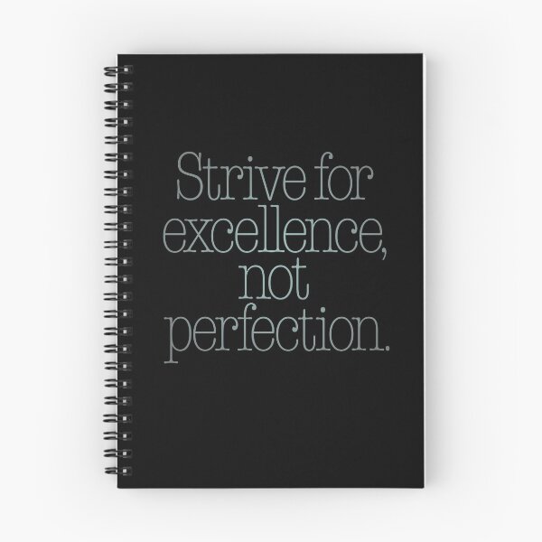 Item preview, Strive for excellence, not perfection. v.5 designed and sold by x1brett.