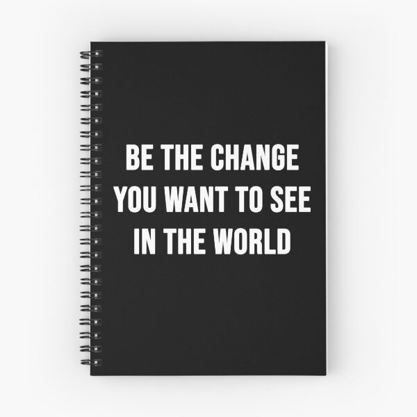 Item preview, Be the change you want to see in the world designed and sold by Touaguine Salah Eddine.