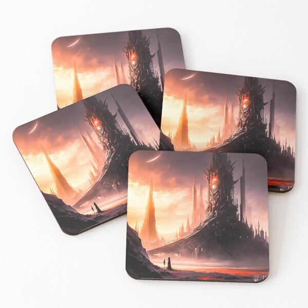 Item preview, WHERE THE GODS LIVE - Plane of Infinite Towers designed and sold by plasmahurricane.