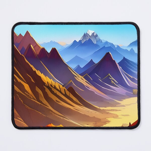 Item preview, Mountains, watercolor, Ai Generated Art  designed and sold by ACC .