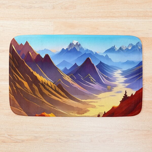Item preview, Mountains, watercolor, Ai Generated Art  designed and sold by ACC .