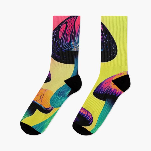 Item preview, Colorful and Trippy Psychedelic Mushrooms designed and sold by BySpinny.