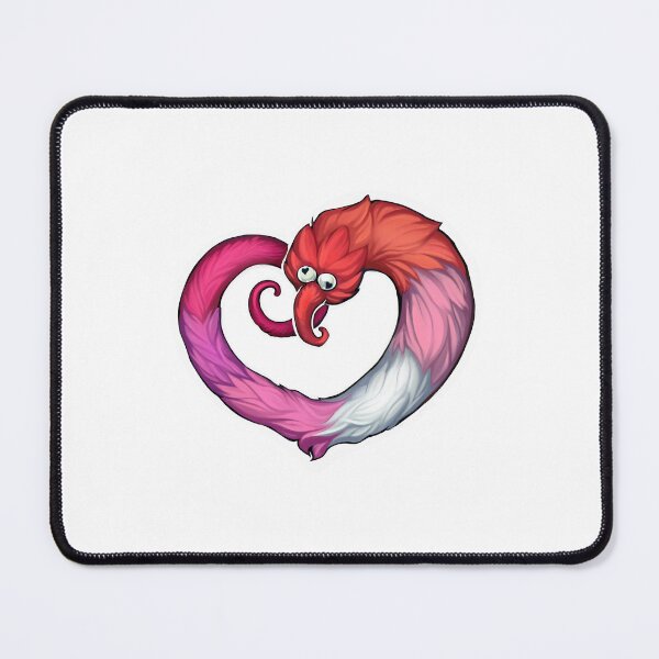 Item preview, lgbt+ heartworm lesbian designed and sold by Datzushop.