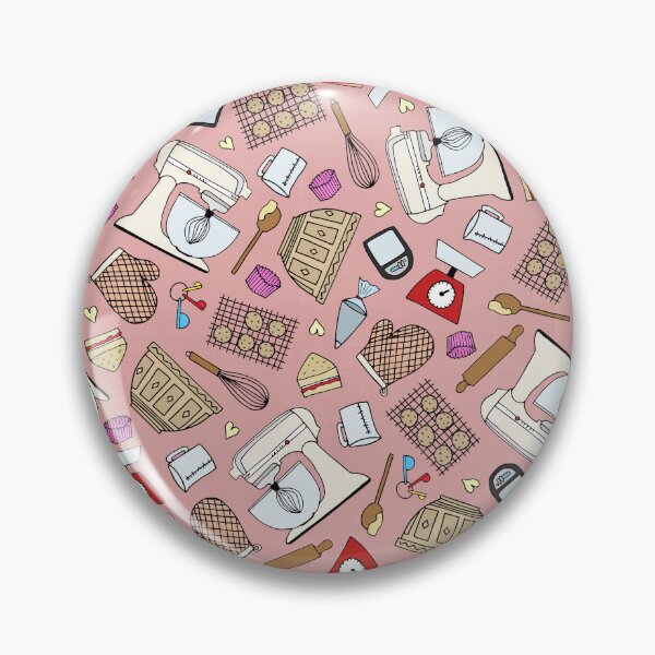 Item preview, I Love Baking // Pastel Red designed and sold by The Wellington Boot.