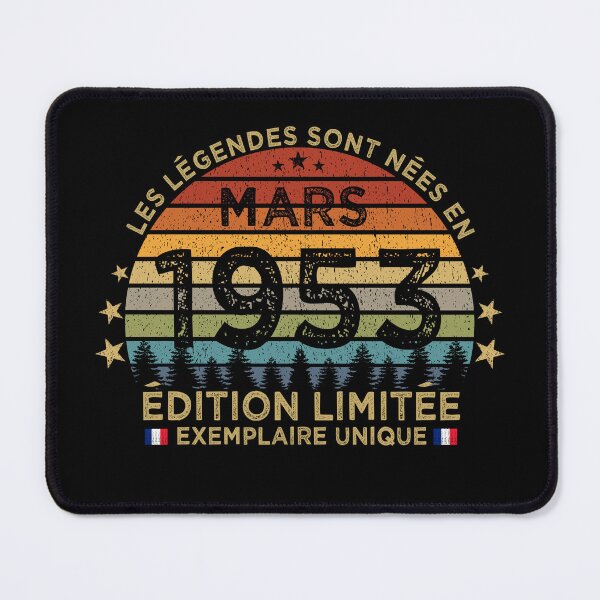 Item preview, Anniversaire 70 Ans Les Legendes Sont Nees en Mars 1953 designed and sold by cssdru.