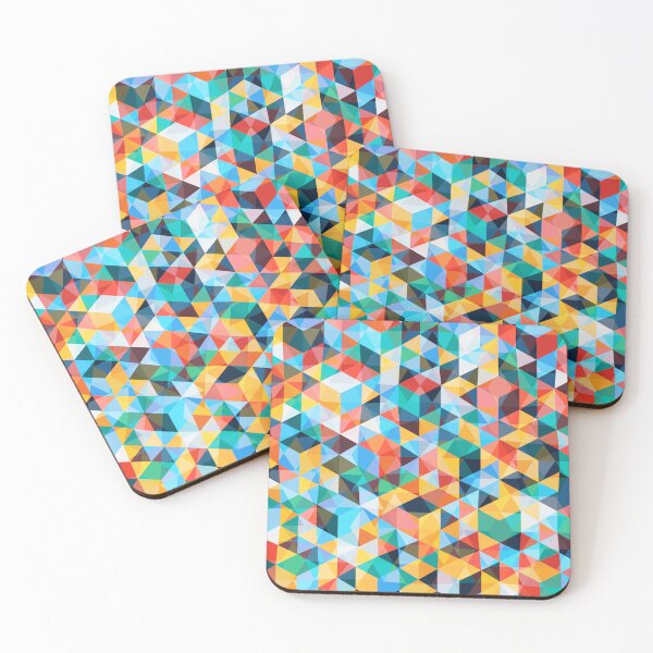 Item preview, Best Knitting Mom Ever. Colorful Geometrical mosaic Crossed Sets. designed and sold by EmmaBazz.