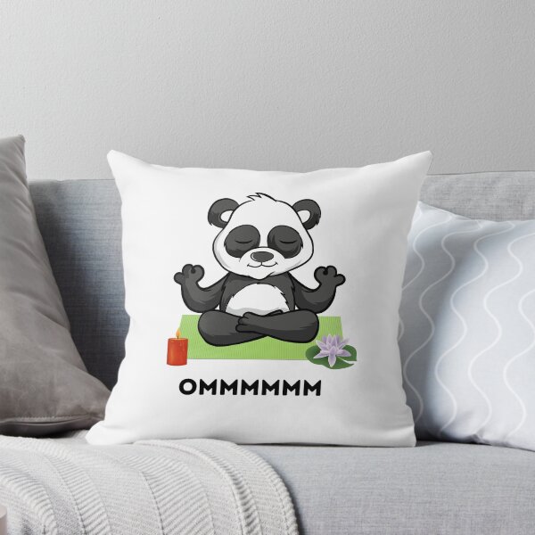 Item preview, Cartoon Panda Yogi Yoga Instructor designed and sold by WUOdesigns.