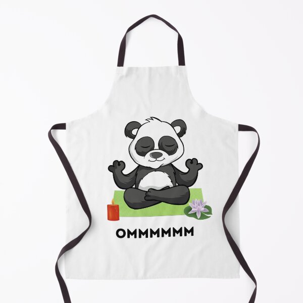 Item preview, Cartoon Panda Yogi Yoga Instructor designed and sold by WUOdesigns.