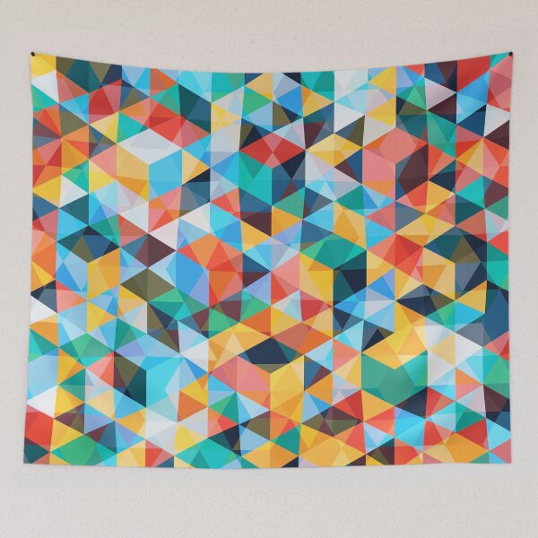 Item preview, Best Knitting Mom Ever. Colorful Geometrical mosaic Crossed Sets. designed and sold by EmmaBazz.