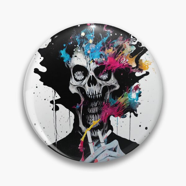 Item preview, The Grim Reaper smoking designed and sold by flowinglobe.