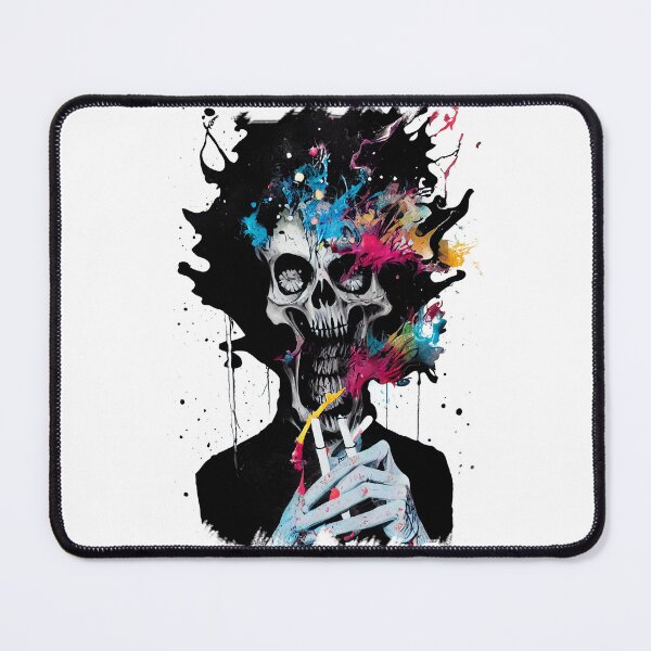 Item preview, The Grim Reaper smoking designed and sold by flowinglobe.