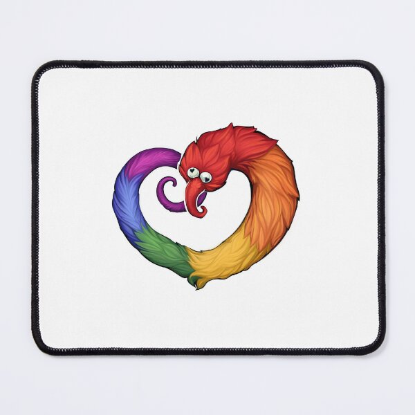 Item preview, lgbt+ heartworm gay designed and sold by Datzushop.