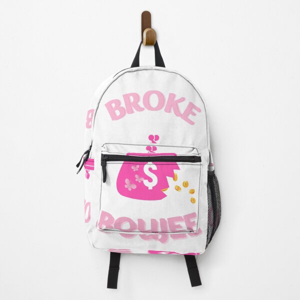 Item preview, Broke Boujee-White Background designed and sold by Trendi61.
