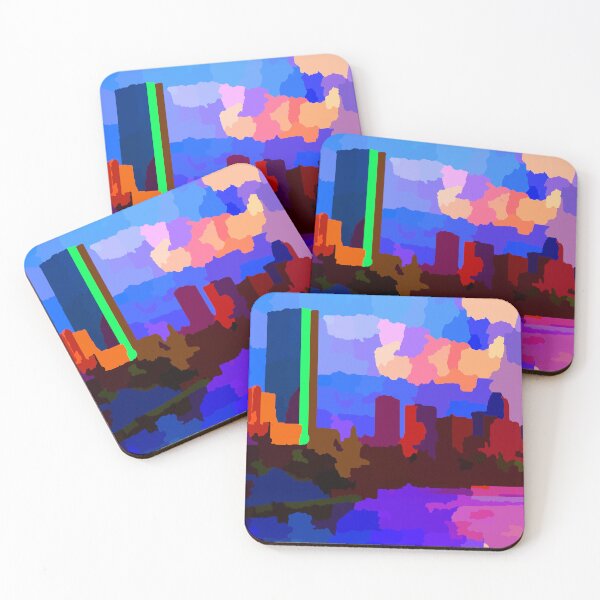 Item preview, Boston Harbor Skyline at Sunset designed and sold by Jon-Baran.