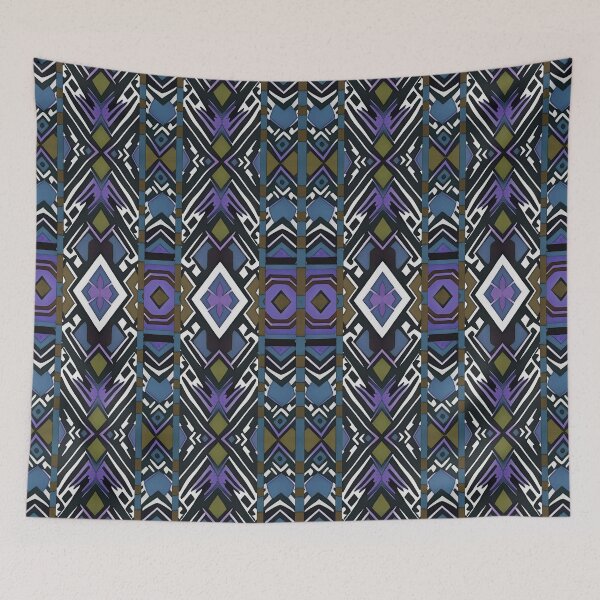 Item preview, Traditional Igorot-inspired tribal pattern. Ethnic Multi color. designed and sold by IlustradoArts.