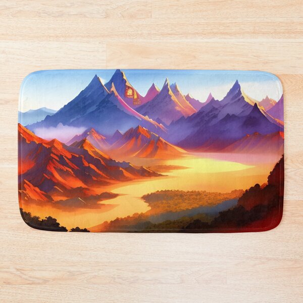 Item preview, Mountains, watercolor 2, Ai Generated Art  designed and sold by ACC .