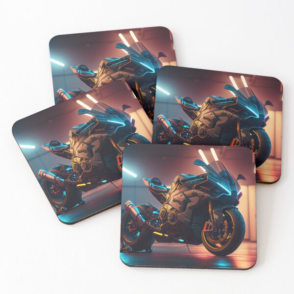 Item preview, Futuristic Cyberpunk Superbike designed and sold by beluxe.