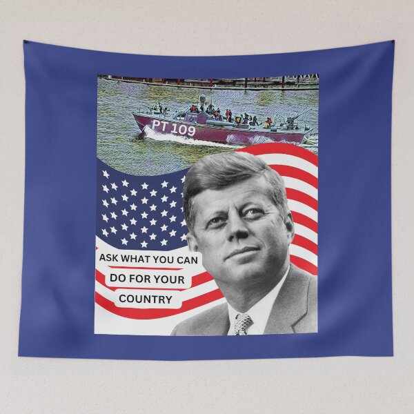 Item preview,   JOHN FITZGERALD KENNEDY designed and sold by starfishstuff.