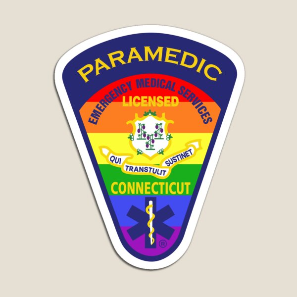 Item preview, CT Paramedic Pride Patch designed and sold by SeanC898.
