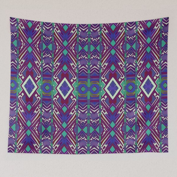 Item preview, Traditional Igorot-inspired tribal pattern. Ethnic Multi color. designed and sold by IlustradoArts.