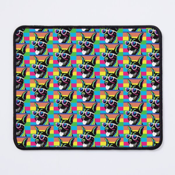 Item preview, psychedelic dog designed and sold by Flashboy.