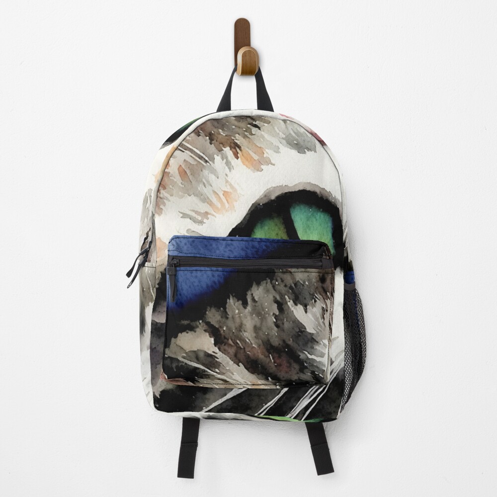 Vista previa del artículo con la obra «Mochila», diseñado y vendido por DrawItOnce.