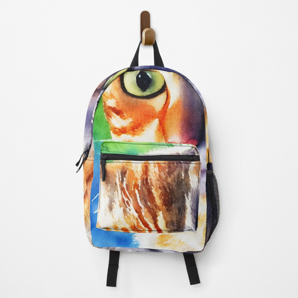 Vista previa del artículo con la obra «Mochila», diseñado y vendido por DrawItOnce.