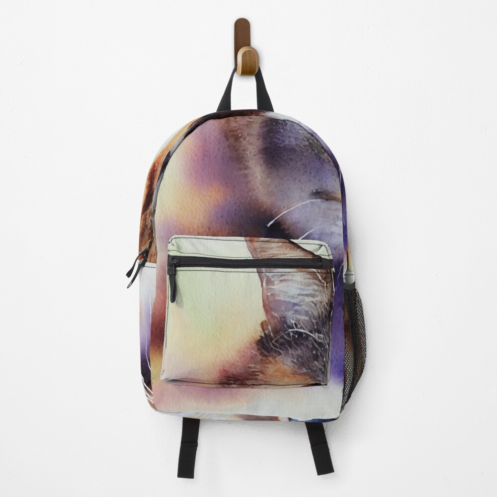 Vista previa del artículo con la obra «Mochila», diseñado y vendido por DrawItOnce.
